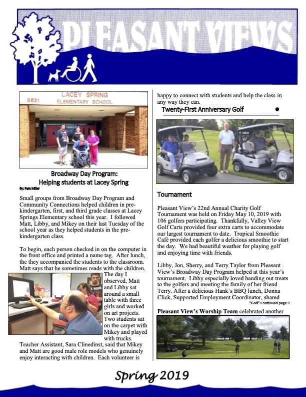Spring 2019 Newsletter
