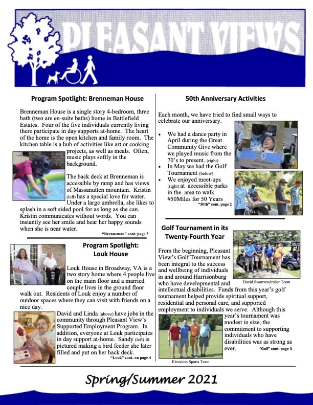 Spring 2021 Newsletter